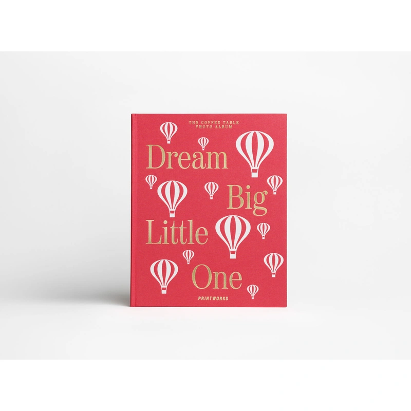 Printworks - Album dziecięcy - Dream Big Little One XL, wiśniowy