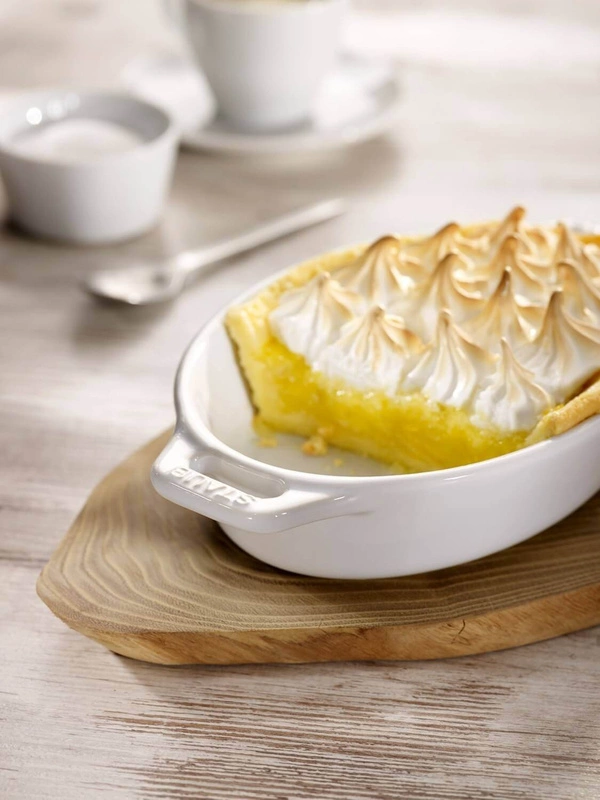 Staub - owalny półmisek ceramiczny 1.1 l, biały