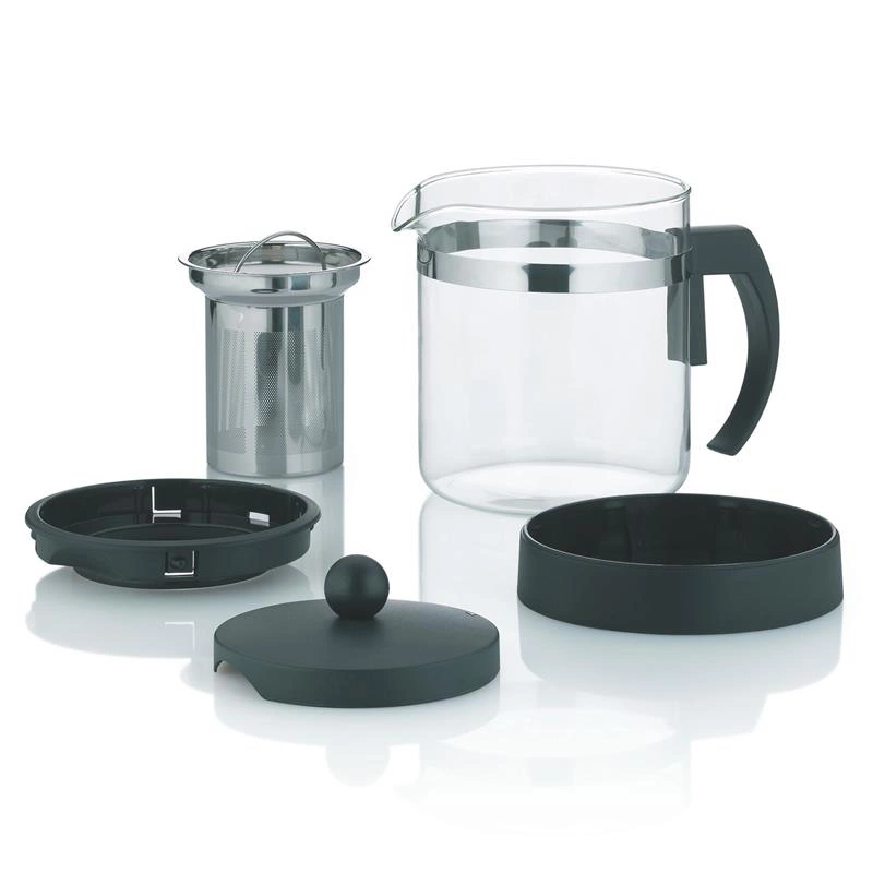 Kela - Dzbanek zaparzacz do herbaty0,7l.czarny Auron