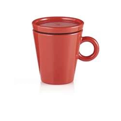 Guzzini - Kubek termiczny ON THE GO, czerwony