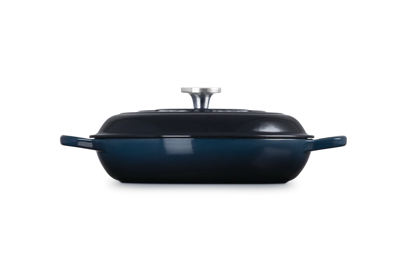 Le Creuset - garnek Gourmet Profesjonalny żeliwny 26 cm 2,2 l nuit