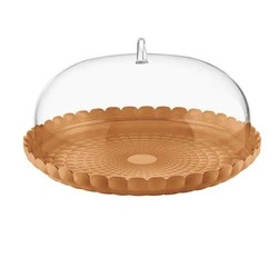 Guzzini - Patera na ciasto, średnica 36 cm, terracotta TIFFANY