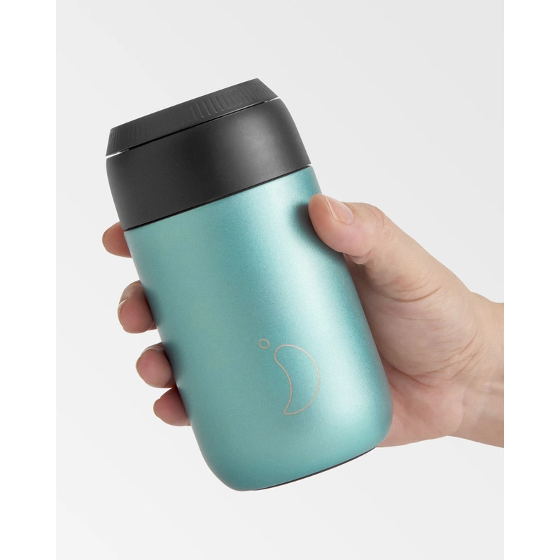 Chilly's Bottles - Termiczny kubek do kawy Chilly's | 340ml | Matowy metalik Atlantis