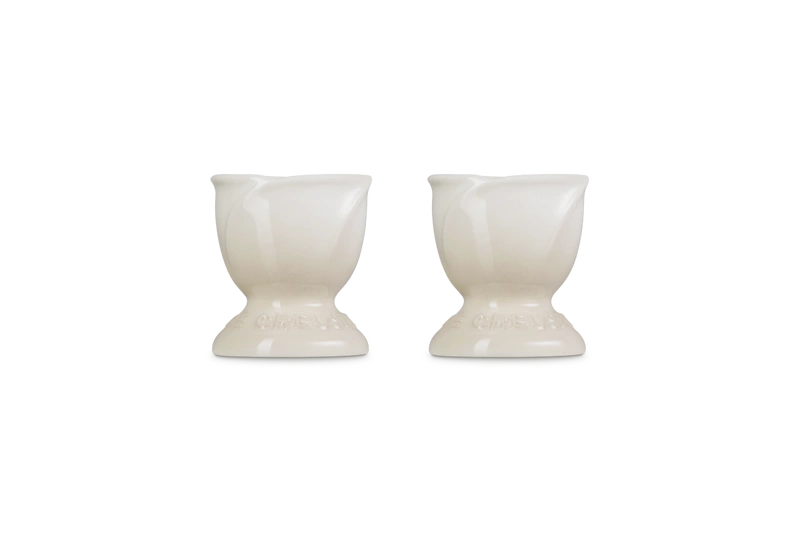 Le Creuset - Zestaw Kieliszków na jajko Jardin meringue