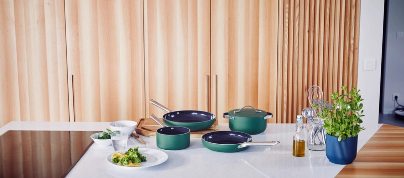 Beka - Zestaw garnków i patelni 4(5)szt. 16-20-24-28 Mobi