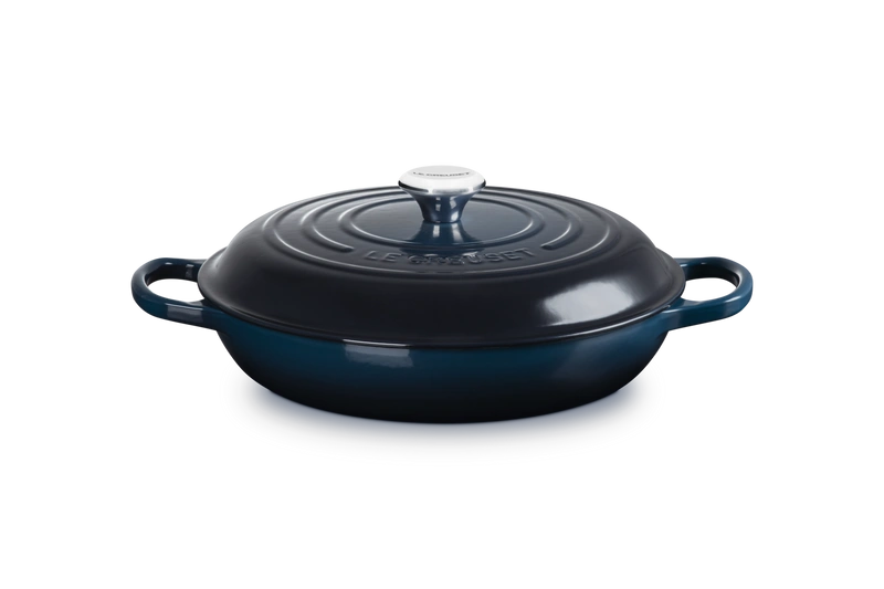 Le Creuset - garnek patelnia Gourmet Signature 30 cm 3,5 l nuit