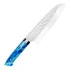 Takeshi Saji - STRIX Blue Acrylic Nóż Santoku 18 cm
