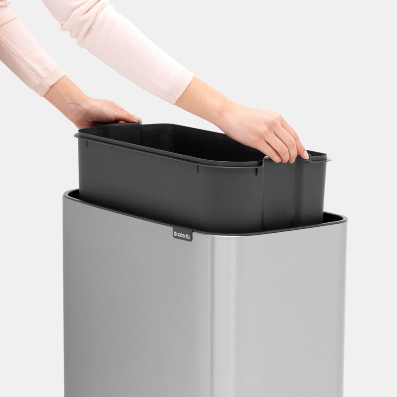 Brabantia - kosz na śmieci Bo Touch Bin 36L stal matowa FPP