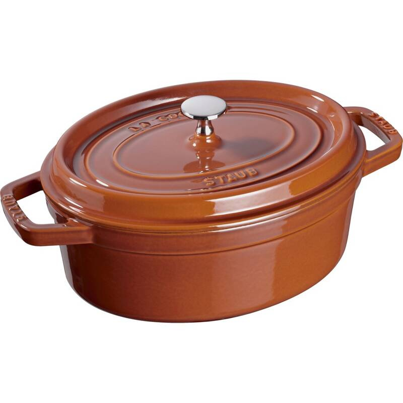 Staub - brytfanna  żeliwna cynamonowa 4,25 l 29 cm