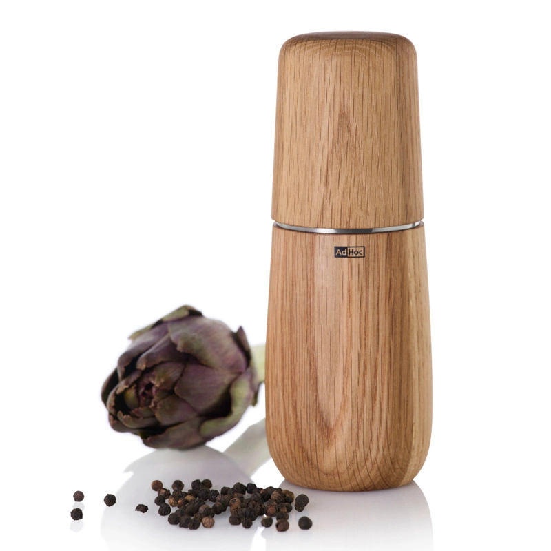 AdHoc - Młynek do soli lub pieprzu Yono L, jasny dąb