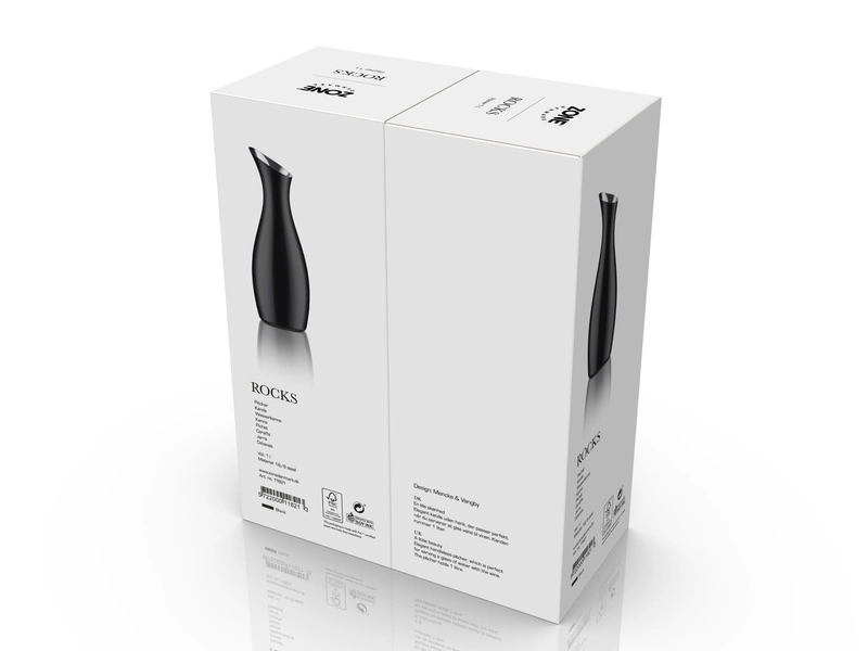 Zone Denmark - Dzbanek na wodę 1L Rocks Black