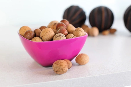 Vialli Design - Miska Livio kwadratowa fuksja 14 cm