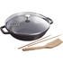 Staub -  żeliwny wok czarny 30 cm