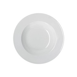 La Porcellana Bianca - zestaw 6 talerzy do zupy z rantem 23 cm Essenziale