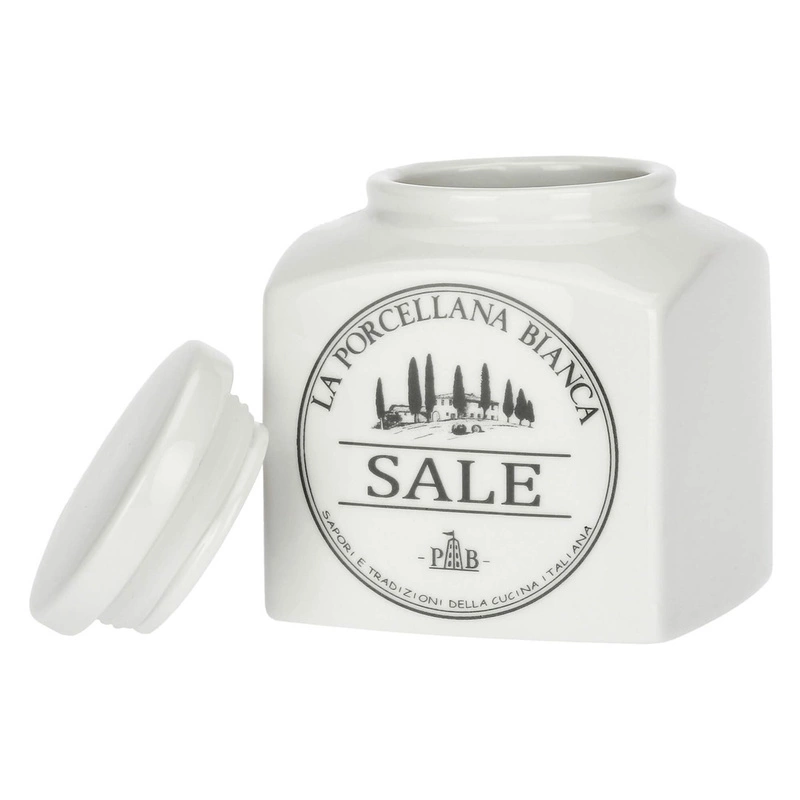 La Porcellana Bianca - pojemnik na sól 500 ml Conserva