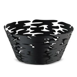 Alessi - koszyk, czarny; 21 cm BARKET