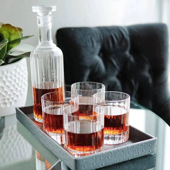 Luigi Bormioli - Zestaw karafka i szklanki do whisky Bach