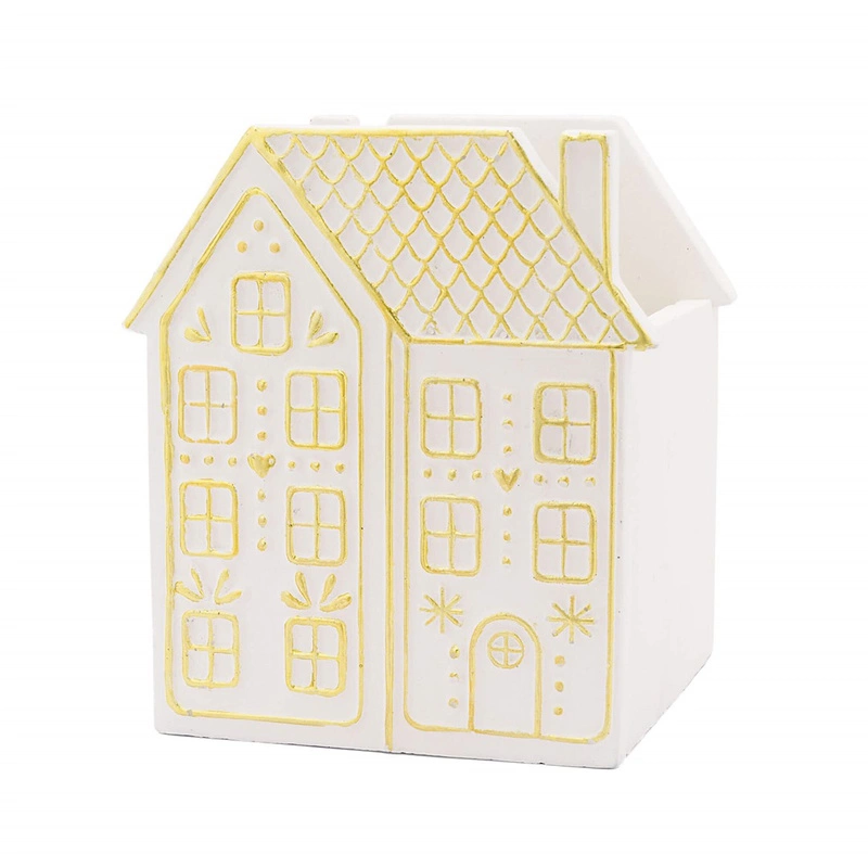 Rituali Domestici - LALINEADORO Wysoka osłonka na doniczkę dom 12 x 11.5 x 14 cm