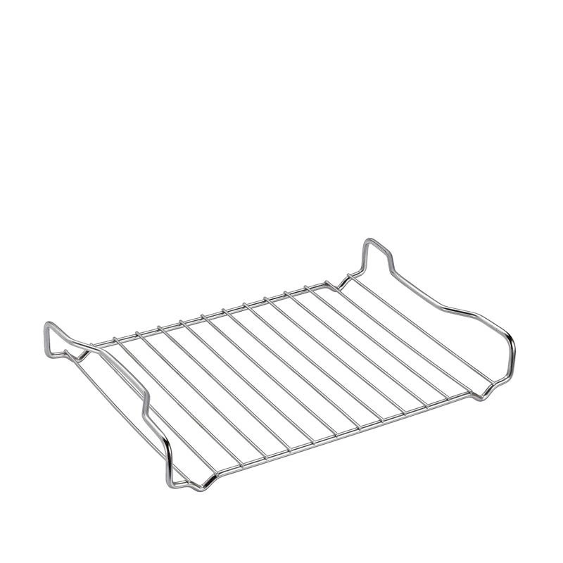 Kuchenprofi - stalowa brytfanna z rusztem, 40 x 31,5 x 6,5 cm Style