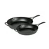 Lodge - Patelnie żeliwne 26 + 30cm BLACKLOCK