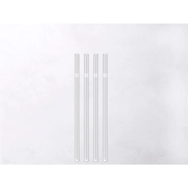 Zwilling - zestaw 4 słomek prostych białe Sorrento