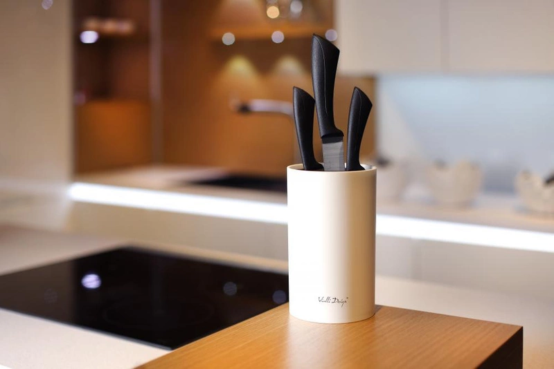 Vialli Design - Blok do noży Bianco biały