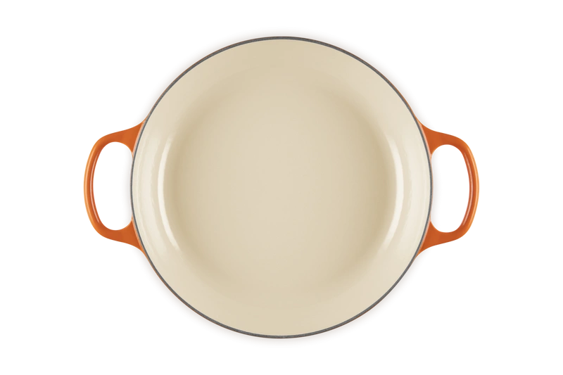 Le Creuset - garnek Gourmet Profesjonalny żeliwny 30 cm 3,5 l płomienny