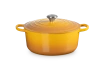 Le Creuset - garnek żeliwny emaliowany Signature 28 nectar