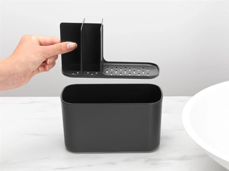 Brabantia - Organizer na umywalkę ReNew ciemnoszary