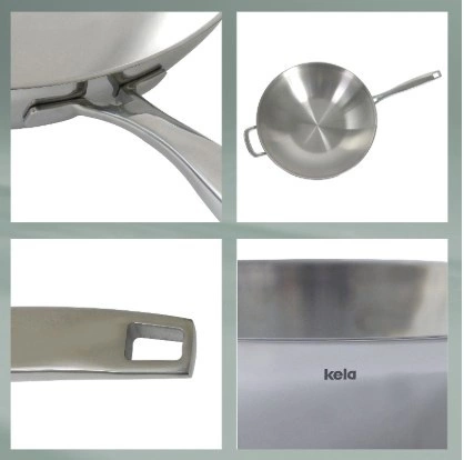 Kela - Wok stalowy 32cm Flavoria