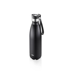 GEFU - butelka termiczna 500 ml, czarna OLIMPIO