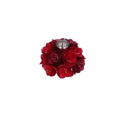 RITUALI DOMESTICI - ROSESUROSE Zestaw 4 świeczników świątecznych