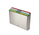 Joseph Joseph - Zestaw 4 desek do krojenia Folio™, srebrny