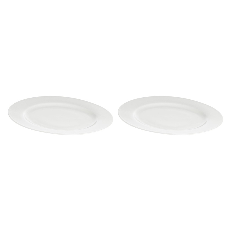 La Porcellana Bianca - zestaw 2 pater okrągłych z rantem 30 cm Essenziale