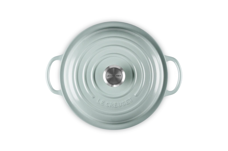 Le Creuset - garnek żeliwny do gulaszu 2,2 l 22 cm sea salt