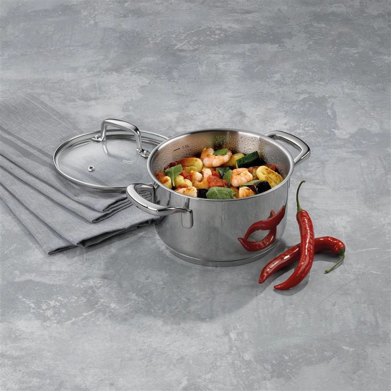 Kela - Garnek do mięs z pokrywką 1,6 l Flavoria