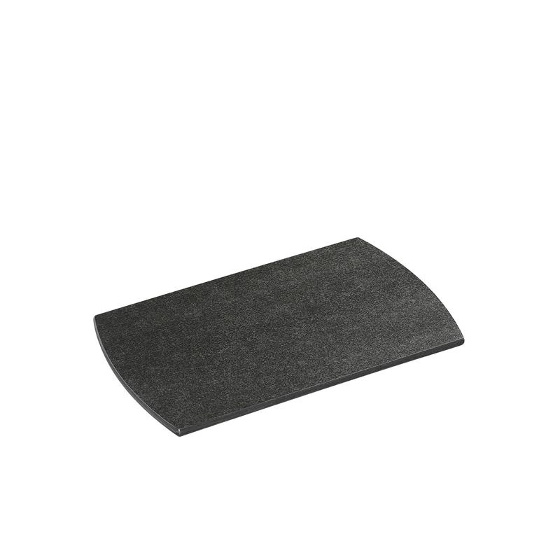 Zassenhaus - deska z laminatu włókna drzewnego, 26 x 17 cm, czarna