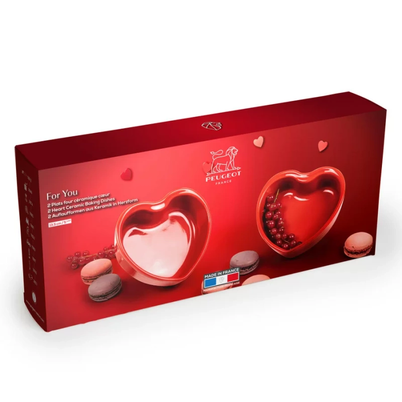 Peugeot - APPOLIA Ramekin serce 350 ml ( 2 szt.)