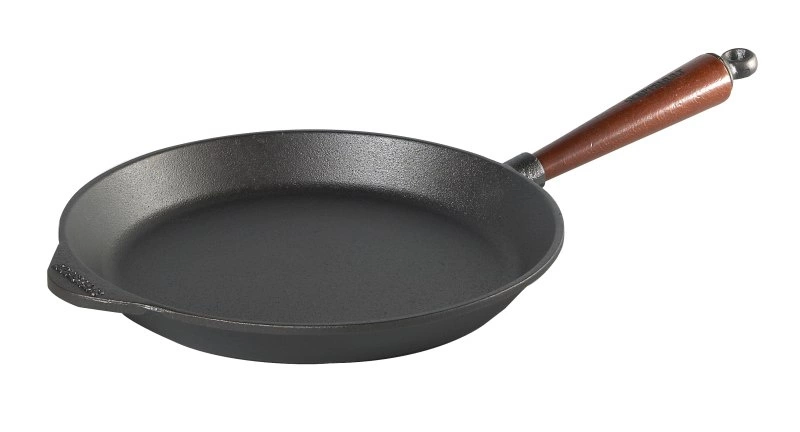 Skeppshult - Patelnia do smażenia okrągła 28 cm drewniana rączka