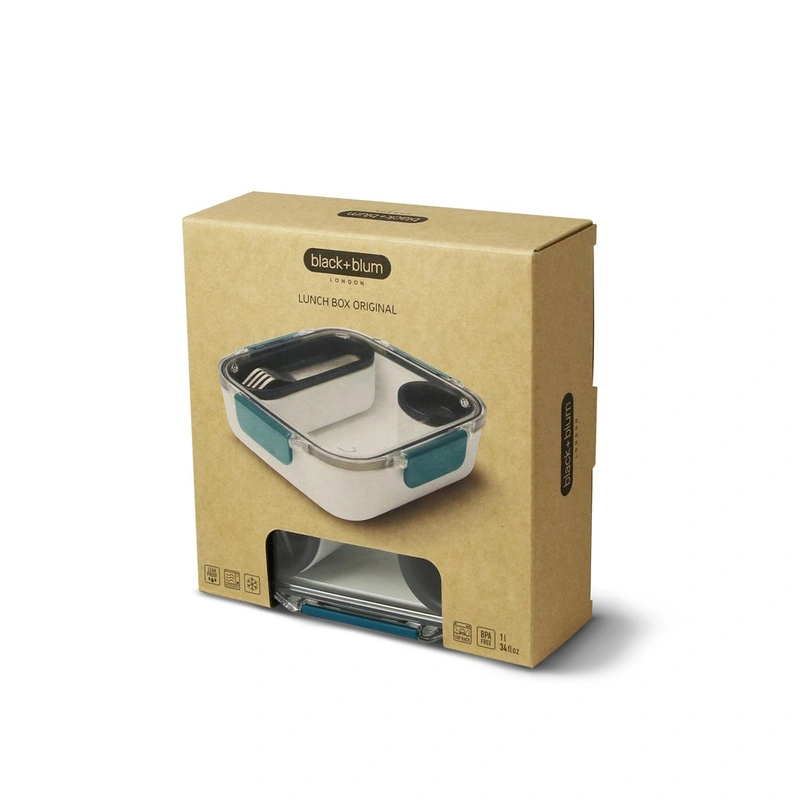 Black & Blum - Lunch box kwadratowy, morski