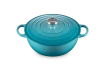 Le Creuset - La Marmite garnek żeliwny rodzinny Karaibski 26 cm