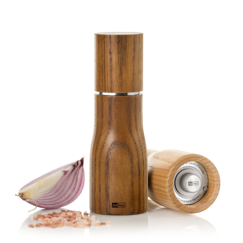 AdHoc - Młynek do pieprzu lub soli Levo S, jesion brązowy