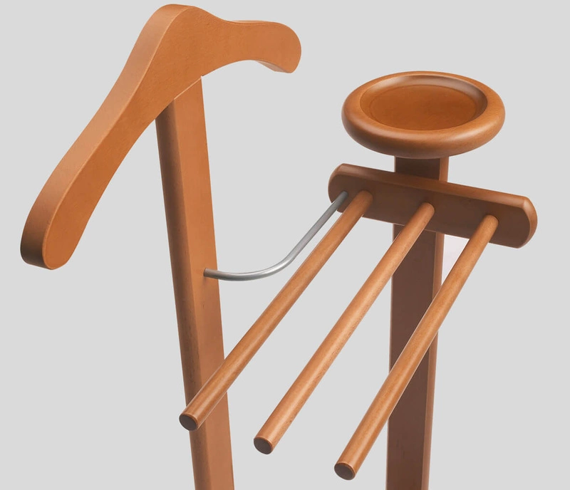 ARREDAMENTI - ANTIMO Stojak na ubrania i garnitury - 44 x 35 cm, Brązowy