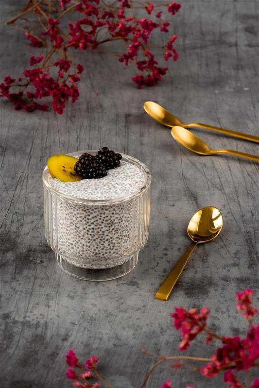 Vialli Design - 2 pucharki do deserów z podwójną ścianką 260ml Lungo