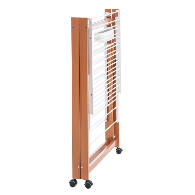 ARREDAMENTI - AIRONE Suszarka na pranie - 175 x105 cm, Brązowy