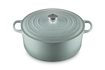 Le Creuset brytfanna żeliwna emaliowana Signature okrągła 34 cm 12 l sea salt