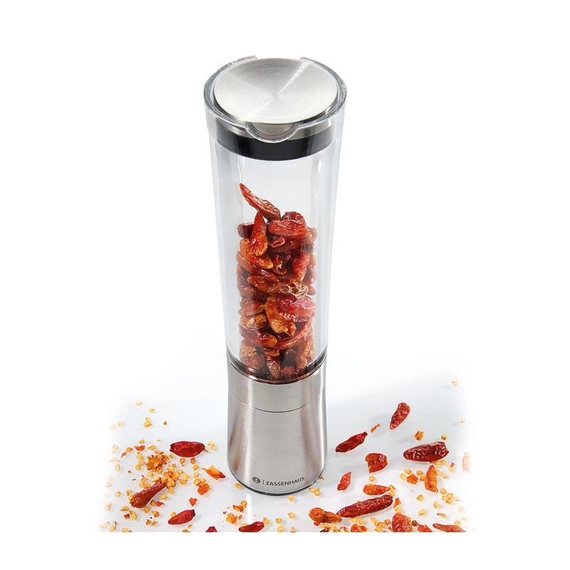 Zassenhaus - młynek do chili, akryl/stal nierdzewna, 21 cm Diavolo