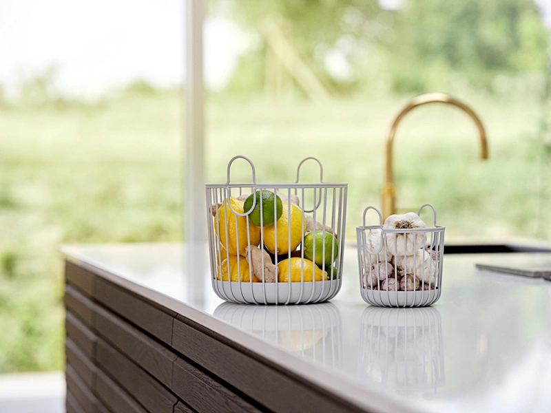 Zone Denmark - Kosz do przechowywania Inu 20 x 20 cm Soft Grey