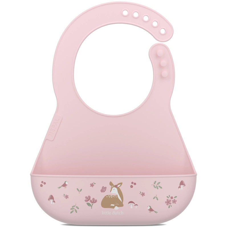 Mepal - Śliniak silikonowy z kieszonką Mio Fairy Garden