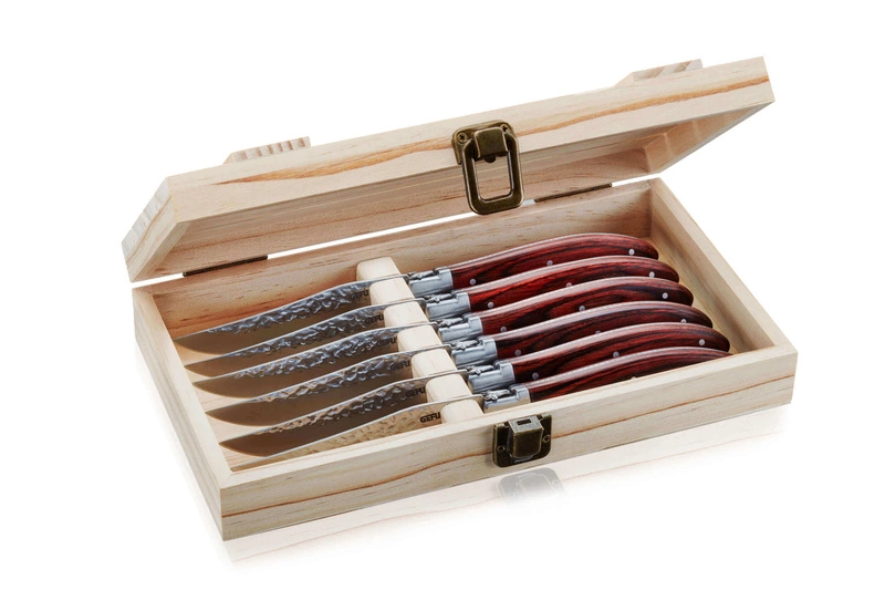 GEFU - zestaw 6 noży do steków RANCHO